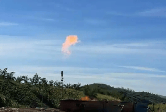 烃类气体释放与温升对应关系