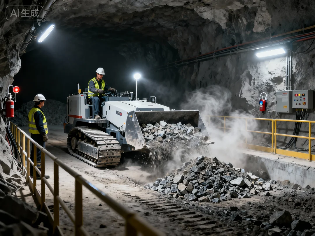 煤矸石分类采集