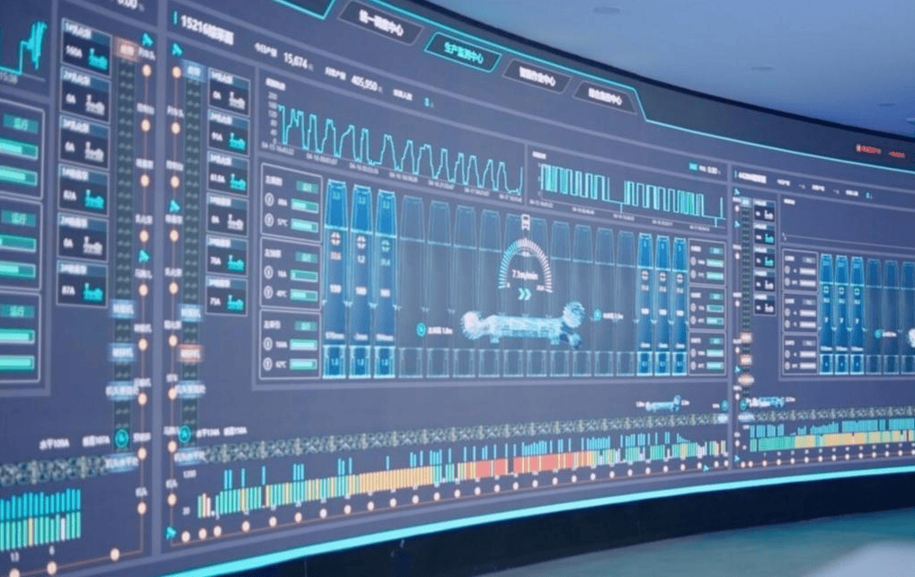 煤矿5G信息网络与数据大屏