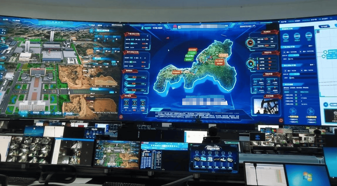 调度中心多画面视频监控