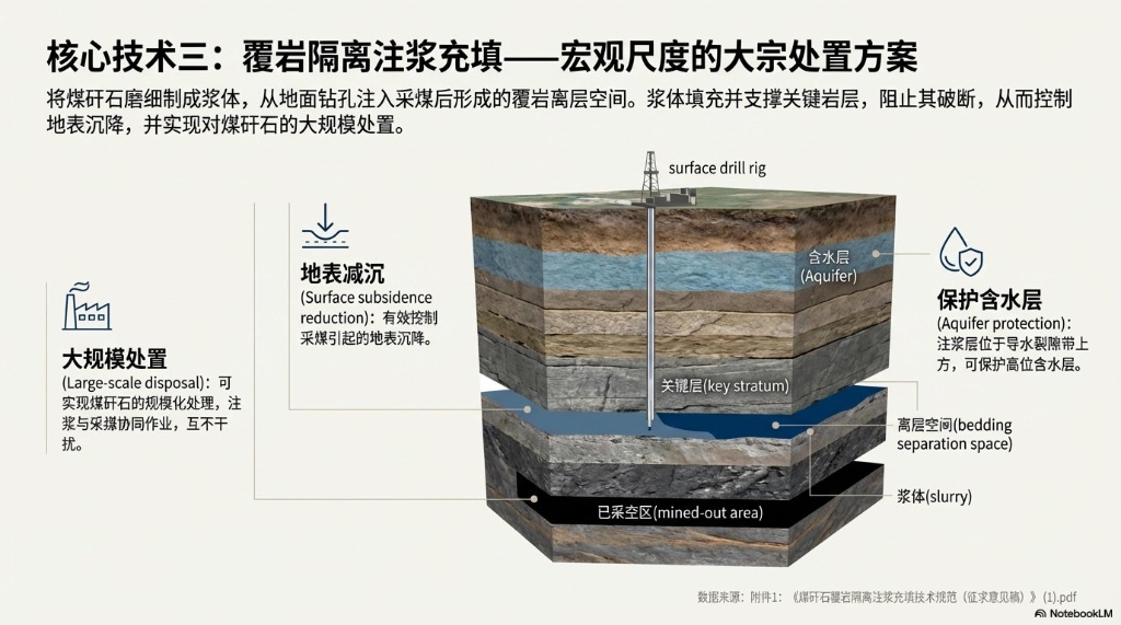 覆岩隔离注浆技术原理